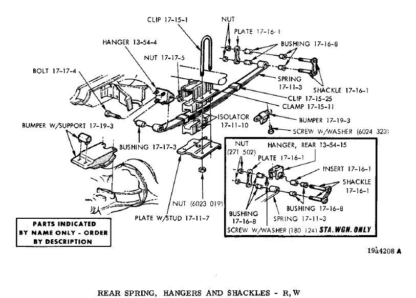 Rear suspension and brackets | 1971-1974 Dodge Charger.com