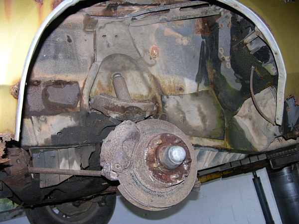 Driver side disc